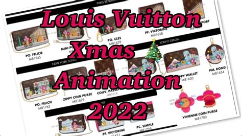 louis vuitton christmas animation 2022